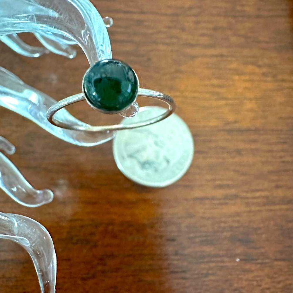 Handmade Tourmaline Sterling Ring